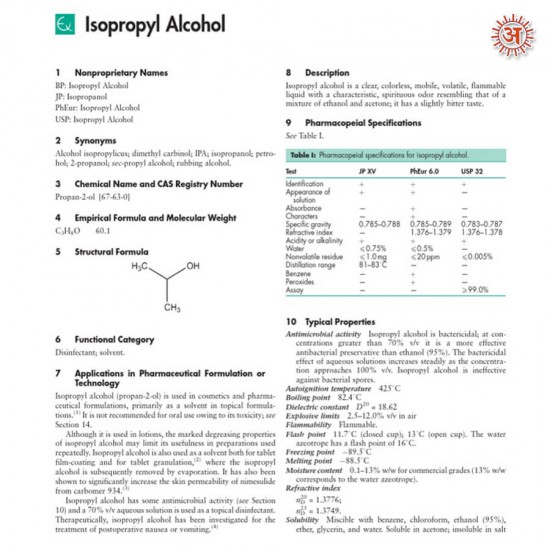 Iso Propyl Alcohol full-image